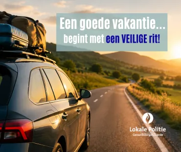 op reis met auto