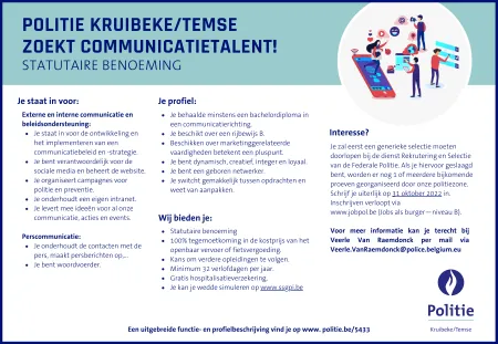 nieuwe omroeper communicatietalent