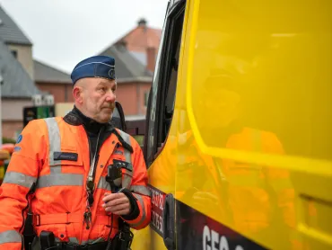 Lading zekering actie verkeer