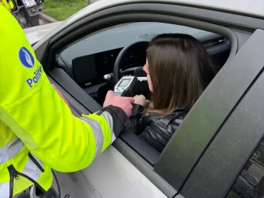 Verkeerscontrole BOB zomercampagne 