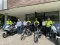 Fietsteam en motorrijders PZ Ninove