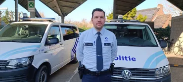 Wijkinspecteur Gert D'hoe
