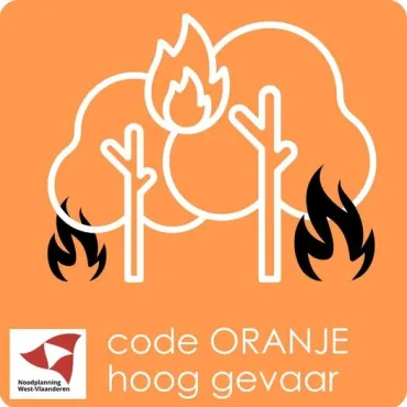 code oranje brandgevaar