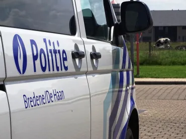 politievoertuig Bredene De Haan