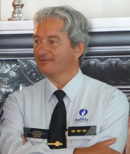 Foto korpschef Nicholas Paelinck 