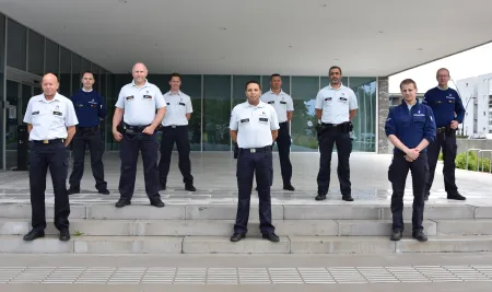 groepsfoto versterking federale politie 