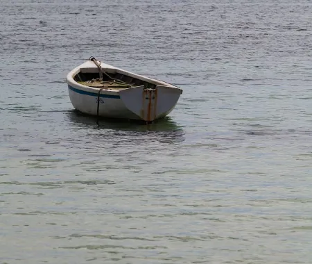 boat on sea