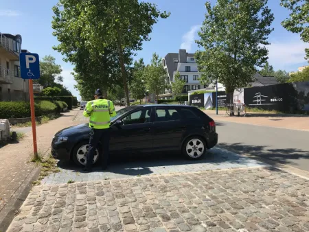 parkeerplaats voor personen met een handicap 
