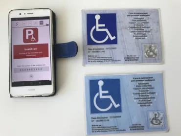 valse parkeerkaart en duplicaat 