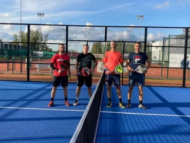 Groepsfoto padel 2