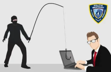 Phishing met logo PZWestkust