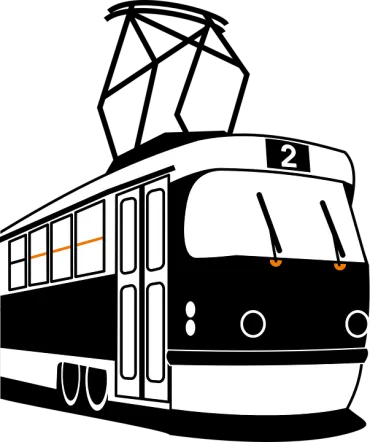 tram clipart 