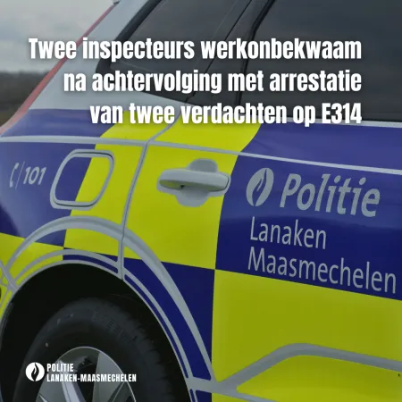 Politie LaMa voertuig