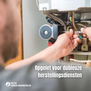 dubieuze herstellingsdiensten