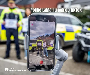 Politie LaMa op TikTok
