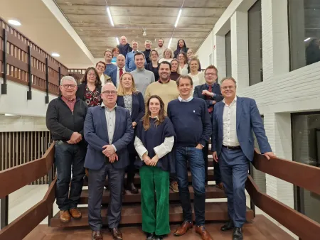 Groepsfoto van de raadsleden