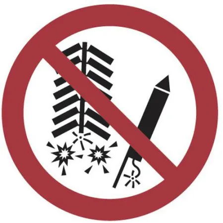 Vuurwerk verboden