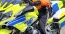 beeld van een motard van de politie