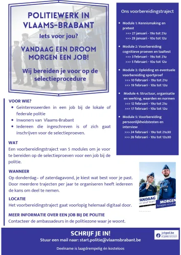 Voorbereidingstraject