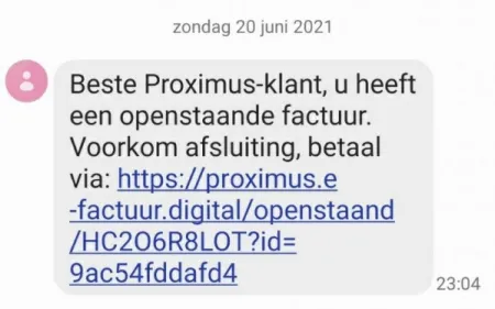 Valse sms