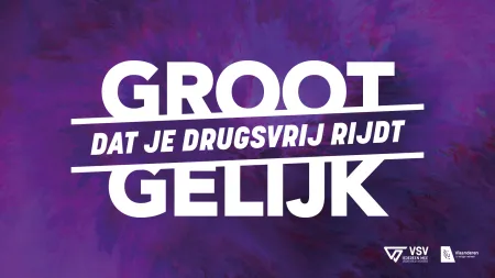 Groot gelijk dat je drugsvrij rijdt