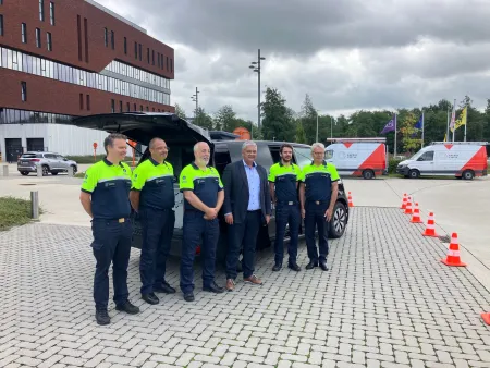 Persvoorstelling dronevoertuig