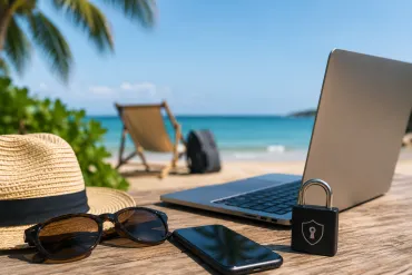 Cyberveiligheid op vakantie 