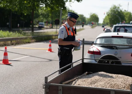 Controle aanhangwagen