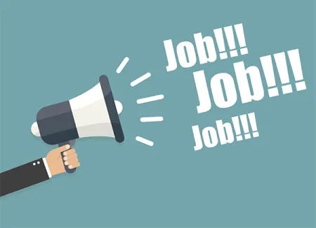 JOB met luidspreker
