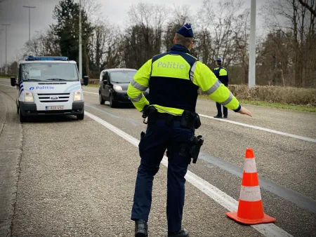 Verkeersactie CARMA stockfoto