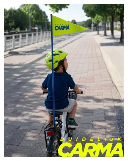 Kleuter op de fiets