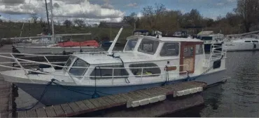 Gestolen boot voor de diefstal