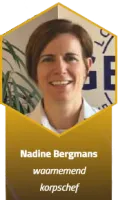 Waarnemend Korpschef Nadine Bergmans.