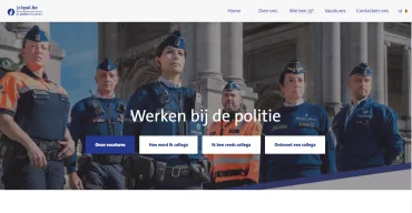 Werken bij de politie