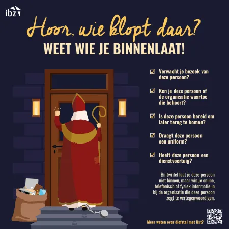 Hoor wie klopt daar? 