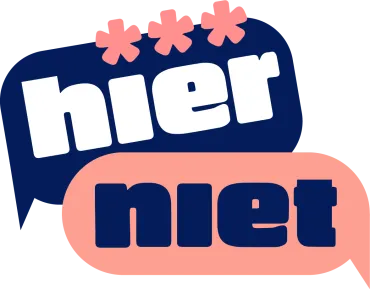 Hier Niet logo