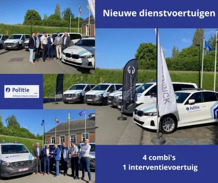 nieuwe dienstvoertuigen