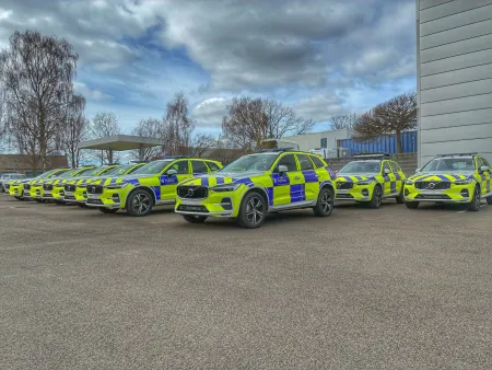 34 nieuwe Volvo's XC60 Battenburg