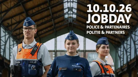 Neem deel aan de Jobday politie en partners bij Tour & Taxis