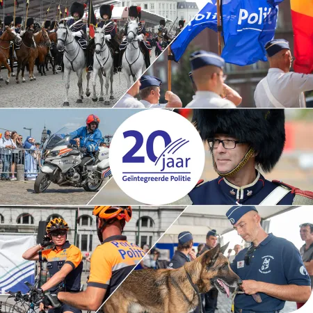 Twintig jaar na startdatum: de Geïntegreerde Politie, veelzijdigheid troef!