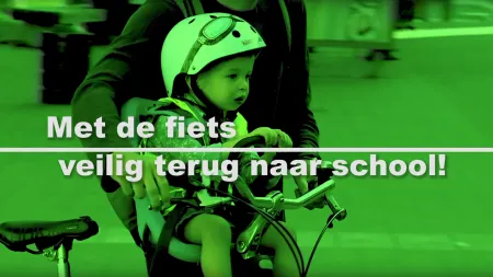 Kijk Uit: Met de fiets veilig terug naar school!