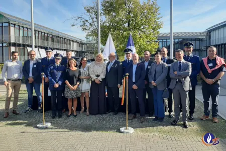 Officiële inhuldiging van het Communicatie- en Informatiecentrum van de Federale Politie van Waals-Brabant in Nijvel