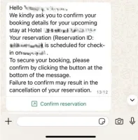 #SCAM Booking