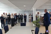 Officiële inhuldiging van het Communicatie- en Informatiecentrum van de Federale Politie van Waals-Brabant in Nijvel