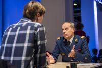 De politie ontmoet haar jonge collega's in spe