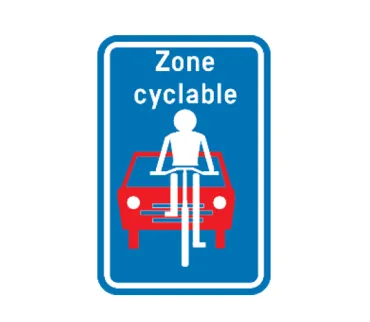 ZONE cyclable