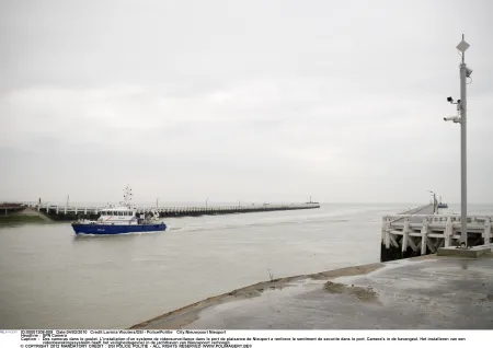 Grenspost Haven Nieuwpoort