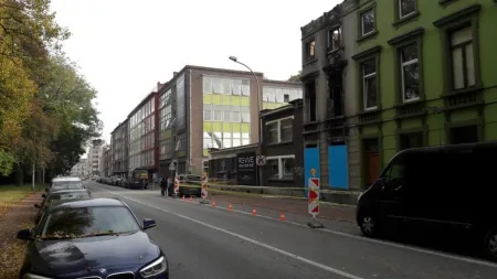 Opzettelijke brandstichting in Gent