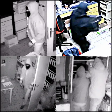 VIDEO - Inbraak in de AD DELHAIZE in Welkenraedt