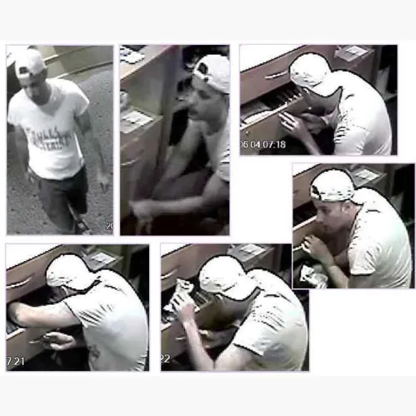 VIDEO - Diefstal bij nacht in een hotel in Aalst